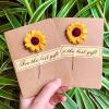 Combo 3 Thiệp giấy kraft vintage hoa hướng dương & hoa khô handmade - Quà 20/11 sinh nhật 19.200₫ 2