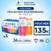 Combo 3 thùng 12 lon STAR KOMBUCHA mix vị Tết 250ml - Trà lên men hữu cơ, bảo vệ sức khỏe - Giá chỉ 999.000₫