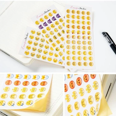 Combo 3 Tờ 165 Sticker Mặt Cười Emojis Cảm Xúc Dễ Thương Trang Trí, Giá 10.890đ 3 Combo 3 Tờ 165 Sticker Mặt Cười Emojis Cảm Xúc Dễ Thương Trang Trí, Giá 10.890đ 3