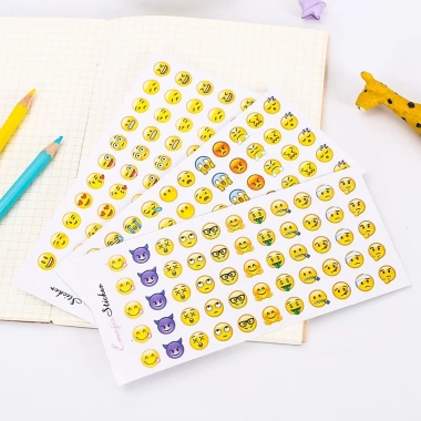 Combo 3 Tờ 165 Sticker Mặt Cười Emojis Cảm Xúc Dễ Thương Trang Trí, Giá 10.890đ 5 Combo 3 Tờ 165 Sticker Mặt Cười Emojis Cảm Xúc Dễ Thương Trang Trí, Giá 10.890đ 5