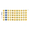 Combo 3 Tờ 165 Sticker Mặt Cười Emojis Cảm Xúc Dễ Thương Trang Trí, Giá 10.890đ 7