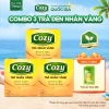 Combo 3 Trà Đen Nhãn Vàng Cozy Túi Lọc Rời - Hương Đậm Đà, Lọc Cơ Thể, Giá 318.000đ