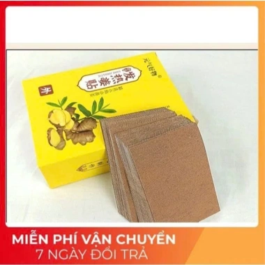 Combo 3 Túi 150 Miếng Cao Dán Gừng Giảm Đau Mỏi Xương Khớp, Tê Bì Tay Chân 19.000 VNĐ