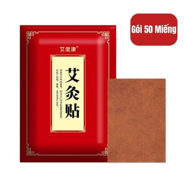 Combo 3 Túi 150 Miếng Dán Ngải Cứu Cao Dán Giảm Đau Cổ Vai Gáy Giá 17.000₫