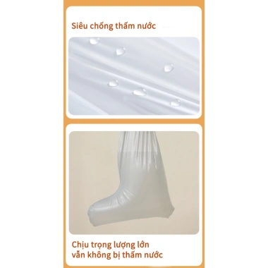 Combo 3 Túi Bọc Giày Đi Mưa Chống Thấm Gấp Gọn - Dày, Tái Dụng, 39.000 VND 6 Combo 3 Túi Bọc Giày Đi Mưa Chống Thấm Gấp Gọn - Dày, Tái Dụng, 39.000 VND 6