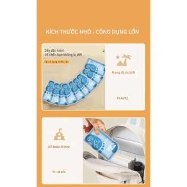 Combo 3 Túi Bọc Giày Đi Mưa Chống Thấm Gấp Gọn - Dày, Tái Dụng, 39.000 VND