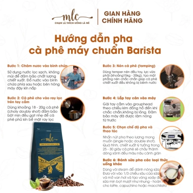 Combo 3 Túi Cà Phê Rang Xay Mộc Robusta Natural 1kg - MLC Coffee, tặng 1 hộp trà Cascara, giá ưu đãi 749.800₫ 7