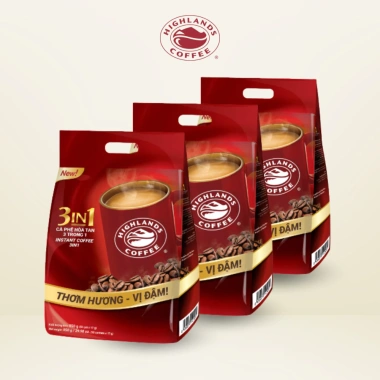 Combo 3 Túi Cà Phê Sữa Hoà Tan Highlands Coffee 3in1 - 50 Gói, Giá chỉ 510.150₫ 6