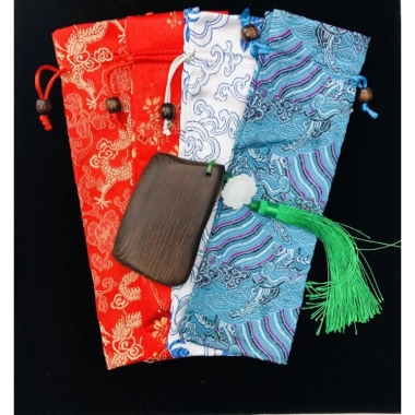 Combo 3 túi gấm đỏ dây rút KT 8x19cm 8x24cm - Giá ưu đãi 30.000 VND