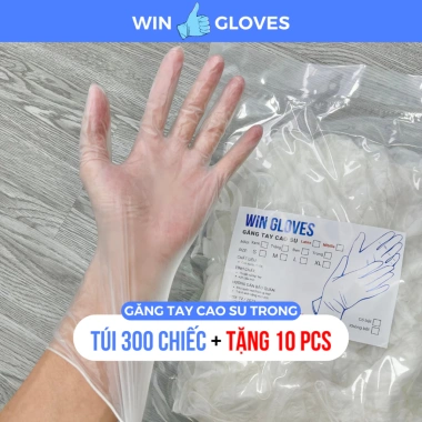 Combo 3 túi Găng tay cao su trong suốt dẻo dai tiện dụng 1.5kg Giá 210.000₫ 2 Combo 3 túi Găng tay cao su trong suốt dẻo dai tiện dụng 1.5kg Giá 210.000₫ 2