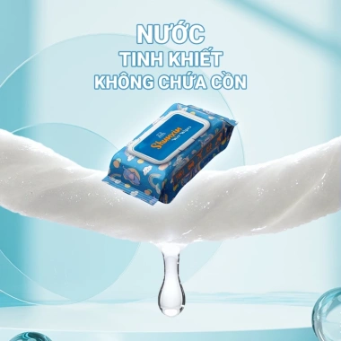 Combo 3 túi khăn giấy ướt SHUNXIN, vải không dệt 80 tờ, da nhạy cảm – 79.000₫ 4