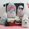 Combo 3 Túi Nhựa Đựng Quần Áo Giày SANRIO CAPYBARA - Túi Zip Du Lịch TUIDEP028 2