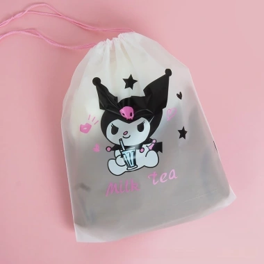Combo 3 Túi Nhựa Đựng Quần Áo Giày SANRIO CAPYBARA - Túi Zip Du Lịch TUIDEP028
