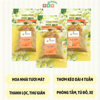 Combo 3 Túi Thơm Sunflower Treo Xe & Tủ Quần Áo – Hương Lâu, Vệ Sinh, Giá 39.000₫ 9