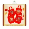 Combo 3 Túi Tote Canvas Không Dệt Đỏ May Mắn - Đựng Quà Tết, Bánh Kẹo, Đồ Học Tập, Giá Siêu Tiết Kiệm 24.000₫ 7