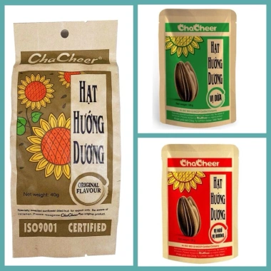 Combo 3 vị 10 gói Hạt Hướng Dương ChaCheer 130gr - Giá 225.000 VND giảm mạnh