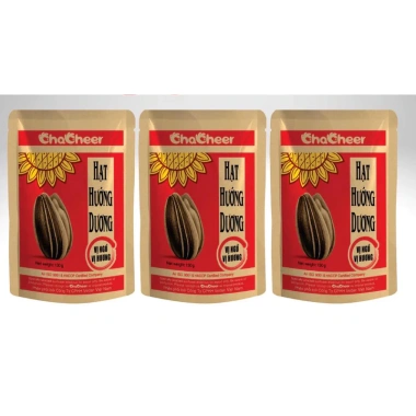Combo 3 vị 10 gói Hạt Hướng Dương ChaCheer 130gr - Giá 225.000 VND giảm mạnh 10 Combo 3 vị 10 gói Hạt Hướng Dương ChaCheer 130gr - Giá 225.000 VND giảm mạnh 10