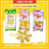 Combo 3 vị bánh pía sầu riêng Tân Huê Viên - Đậu xanh, Khoai môn, Lá dứa - Giá 272.000 VND giảm từ 337.280 VND