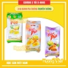 Combo 3 vị bánh pía sầu riêng Tân Huê Viên - Đậu xanh, Khoai môn, Lá dứa - Giá 272.000 VND giảm từ 337.280 VND 2
