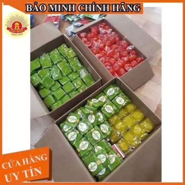 Combo 30 & 50 cái Bánh Cốm Không Nhân Bảo Minh - Đặc Sản Hà Nội 212.000₫