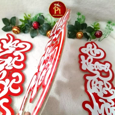 Combo 30 chữ thư pháp câu đối Tết - decal đẹp, chúc Năm Mới an khang thịnh vượng, chỉ 399.000đ 5