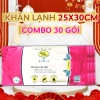 Combo 30 gói Khăn lạnh 1 tờ hương Max Cool, Alex dày - nhà hàng, khách sạn, du lịch - 27.000 VND