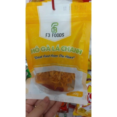 Combo 30 gói mix vị khô gà lá chanh, bò, heo 50g - Giá chỉ 60.000đ, chính hãng