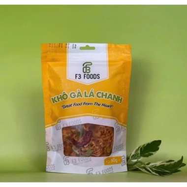 Combo 30 gói mix vị khô gà lá chanh, bò, heo 50g - Giá chỉ 60.000đ, chính hãng