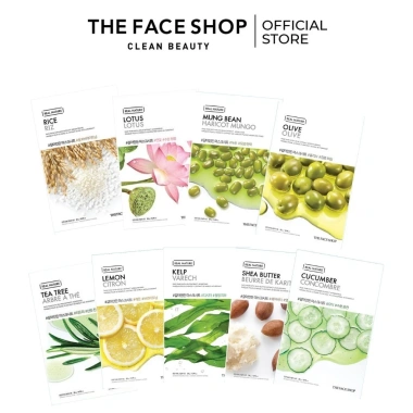 Combo 30 Mặt Nạ THE FACE SHOP Real Nature Dưỡng Ẩm 20g Giá chỉ 630.000₫ 4
