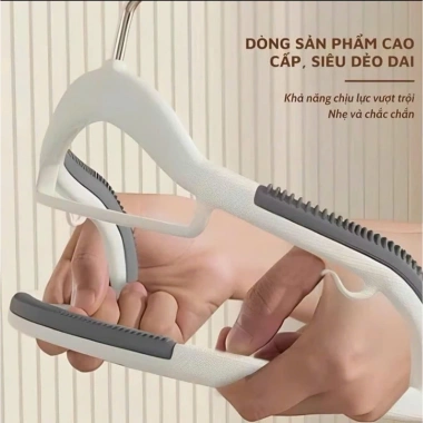 Combo 30 Móc Treo Quần Áo Chống Trượt Xoay 360 độ Đa Năng Nhựa Cao Cấp Bền Bỉ