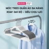 Combo 30 Móc Treo Quần Áo Đa Năng Xoay 360 Chống Tuột, Chống Nhăn, Tiện Lợi - Giá ưu đãi 120.928₫