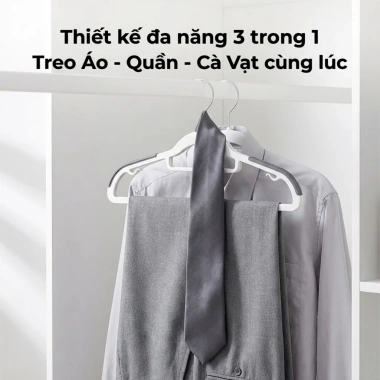 Combo 30 Móc Treo Quần Áo Đa Năng Xoay 360 Chống Tuột, Chống Nhăn, Tiện Lợi - Giá ưu đãi 120.928₫