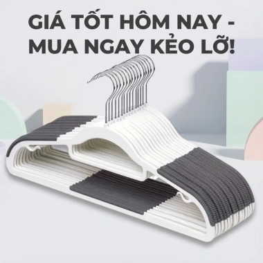 Combo 30 Móc Treo Quần Áo Đa Năng Xoay 360 Chống Tuột, Chống Nhăn, Tiện Lợi - Giá ưu đãi 120.928₫