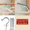 Combo 30 móc treo quần áo đa năng xoay 360 – nhựa đệm caosu chống trượt, 59.000 VND 7