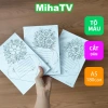 Combo 30 tranh A5 tô màu tự cắt que kem hoa quà tặng bé 8/3 20/10 chỉ 50.000₫ 3