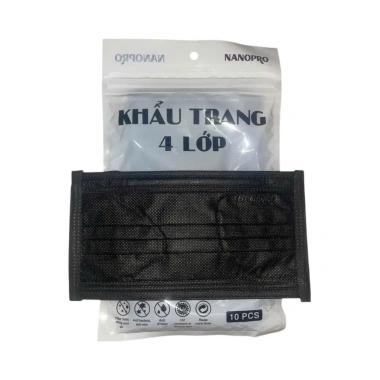 Combo 300 Khẩu trang y tế Nano Pro 4 lớp - Chống nắng, bụi mịn, tia UV, bảo vệ tối ưu