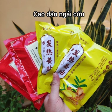 Combo 300 miếng cao dán nóng ngải cứu đông y - Giảm đau cổ vai gáy nhanh, hiệu quả - Giá chỉ 45.000đ 2