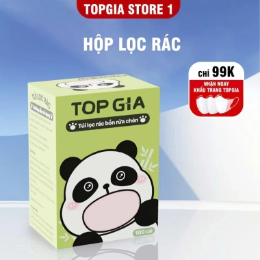 Combo 300 túi lọc rác TopGia bọc đựng rác bồn rửa tiện lợi - Giá chỉ 26.000 VND 10