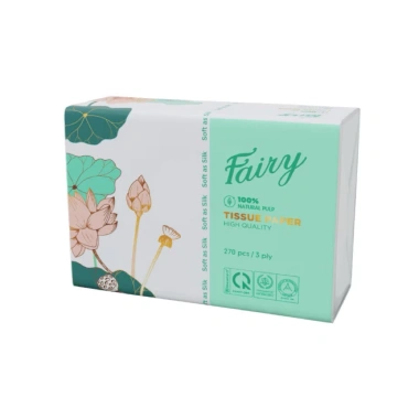 Combo 30/10 Gói Giấy Ăn Fairy Sen 100% Gỗ Tự Nhiên, 3 Lớp Bền Dai, 270 Tờ - An Toàn, Giá Ưu Đãi 52.000₫ 7 Combo 30/10 Gói Giấy Ăn Fairy Sen 100% Gỗ Tự Nhiên, 3 Lớp Bền Dai, 270 Tờ - An Toàn, Giá Ưu Đãi 52.000₫ 7