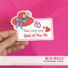 Combo 30/50 Banner, Toper, Tag, Thiệp cài quà tặng 8/3 Quốc tế Phụ Nữ, Giá 60.000đ 7