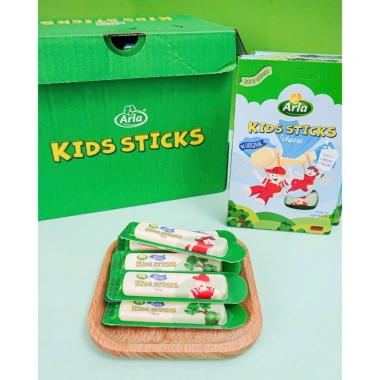 Combo 3/5 Hộp Phô Mai Arla Kids Sticks 6 Thanh 18g - Bổ Canxi, Chất Béo, Năng Lượng, 239.000 VND 9 Combo 3/5 Hộp Phô Mai Arla Kids Sticks 6 Thanh 18g - Bổ Canxi, Chất Béo, Năng Lượng, 239.000 VND 9