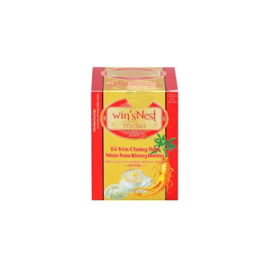 Combo 36 lọ Yến Sào Winsnest - Tổ Yến chưng sẵn, nhân sâm không đường 70ml, kèm túi, chỉ 1,350,000 VND