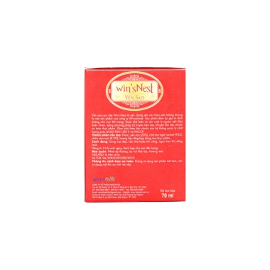 Combo 36 lọ Yến Sào Winsnest - Tổ Yến chưng sẵn, nhân sâm không đường 70ml, kèm túi, chỉ 1,350,000 VND