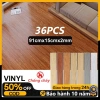 Combo 36 miếng Sàn nhựa giả gỗ 5m² 91.4x15.2cm keo dán giảm giá 349.000₫