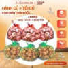 Combo 3kg Hành Củ + 3kg Tỏi Củ Kinh Môn - Thơm Nồng Đậm Vị, Giá chỉ 309,000 VND