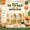 Combo 3kg hạt yến mạch cán dẹt nhập khẩu Úc NUGAFOOD Oatmeal Oatnight ăn kiêng 307.895 VND 10