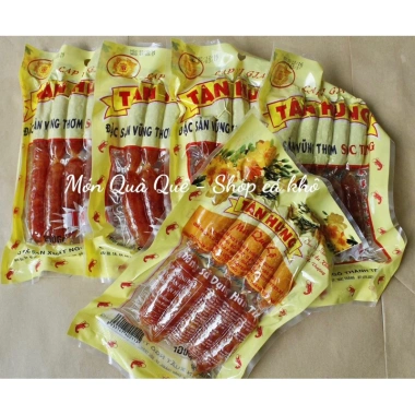 Combo 3KG Lạp xưởng tôm Tân Hưng chính hiệu Sóc Trăng - Giá ưu đãi 415.000₫
