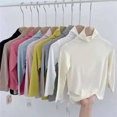 Combo 4 áo giữ nhiệt đông bé 6-30kg, màu ngẫu nhiên, vải mềm mịn co giãn - 99.000đ