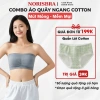 Combo 4 Áo Quây Cup Ngang Chống Tụt - Bra Mút Mỏng Co Giãn Thoáng Khí AMYBRA B7.735 205k