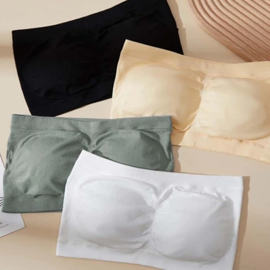 Combo 4 Áo Quây Cup Ngang Chống Tụt - Bra Mút Mỏng Co Giãn Thoáng Khí AMYBRA B7.735 205k 10